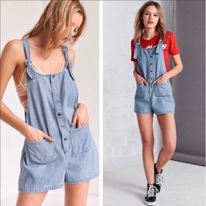 BDG Tie Overalls NWOT